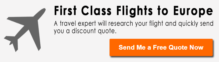 Cheapest First Class Flights to Europe