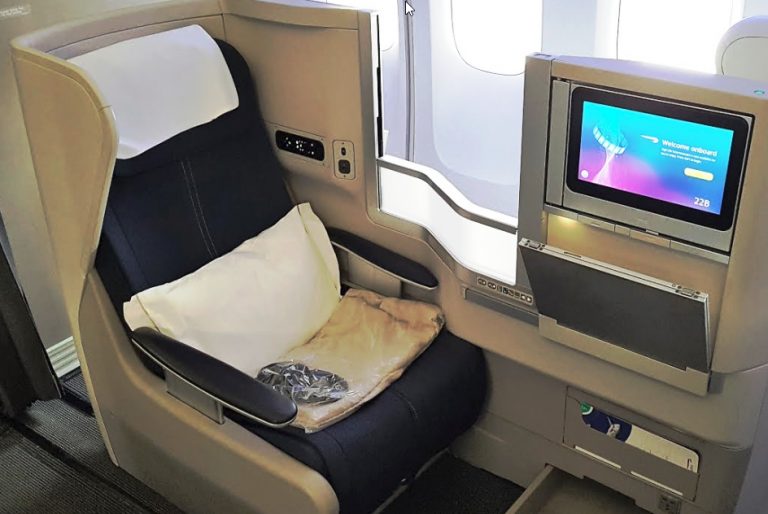 A Review Of British Airways International Business Class 