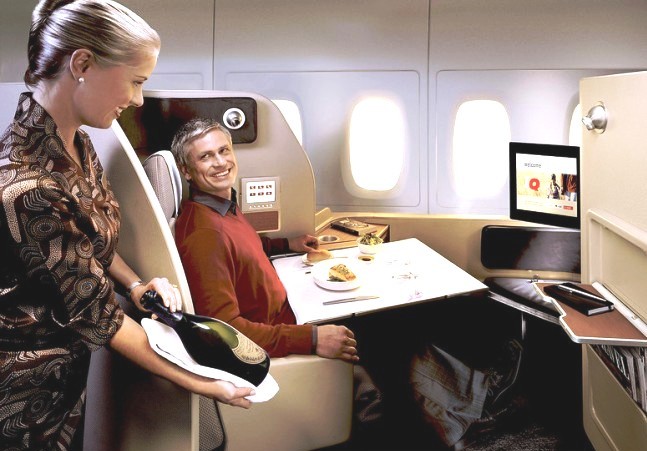 What It's Like to Fly Business Class